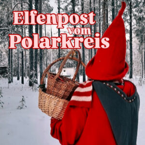 Elfen-Postkarte vom Polarkreis