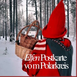 Elfen-Postkarte vom Polarkreis